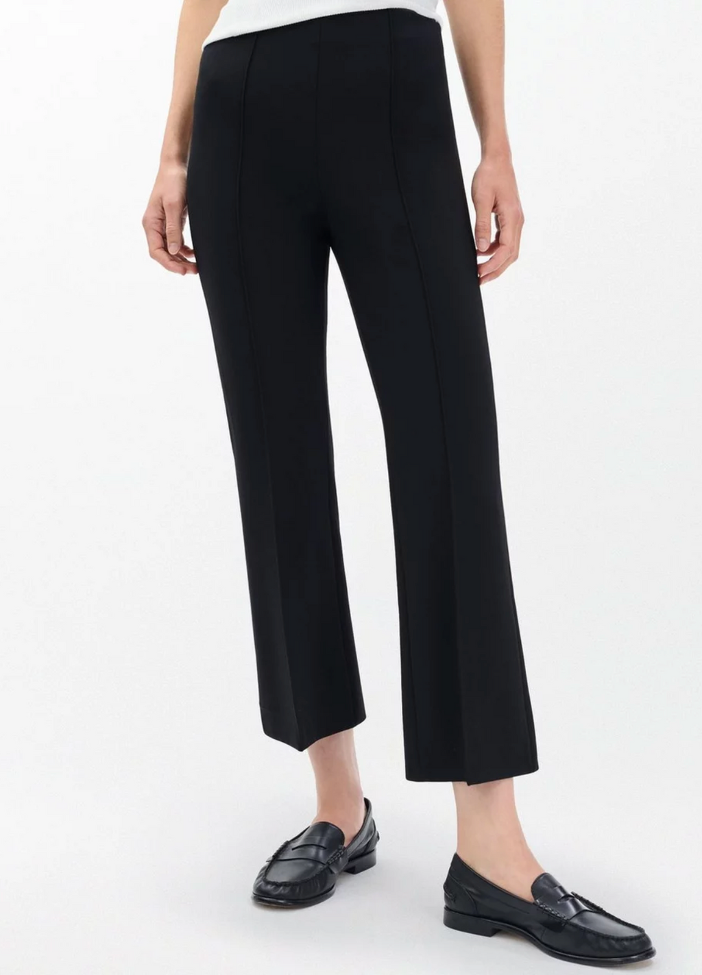 Irina Kick Flare Pants - Black