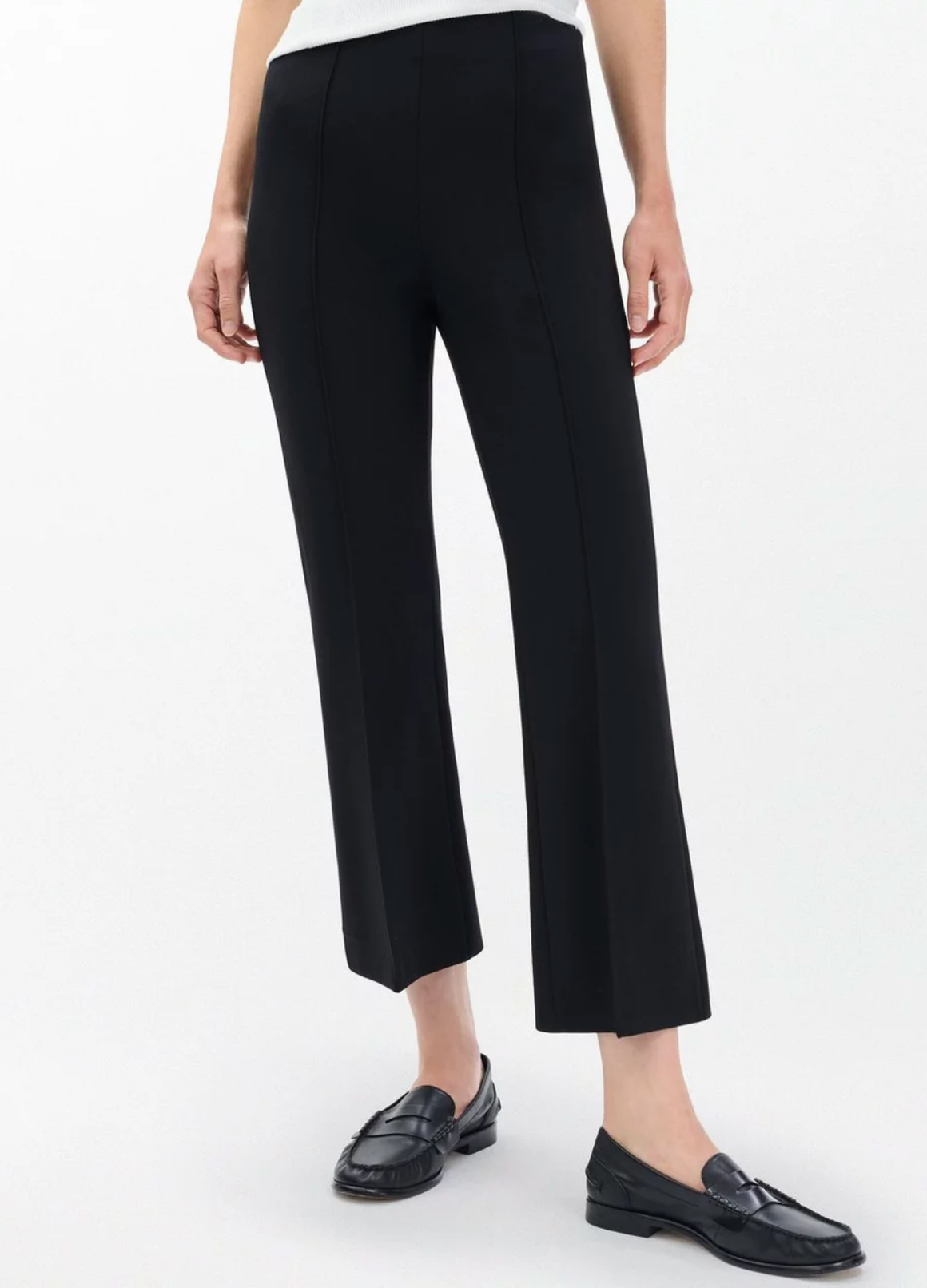 Irina Kick Flare Pants - Black
