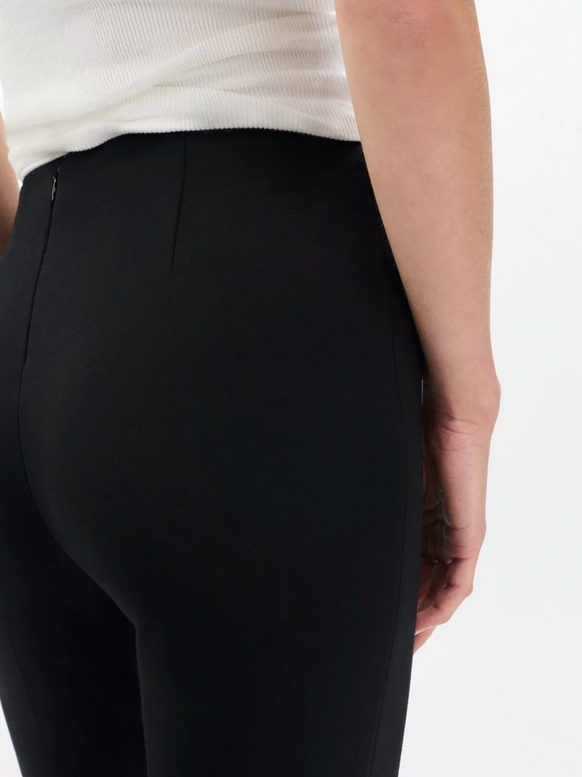Irina Kick Flare Pants - Black