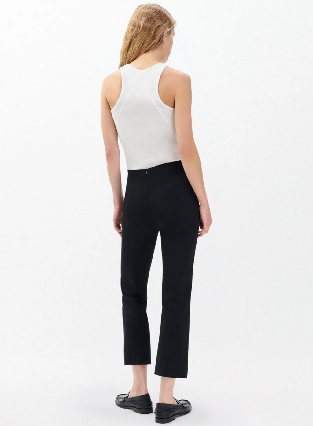 Irina Kick Flare Pants - Black