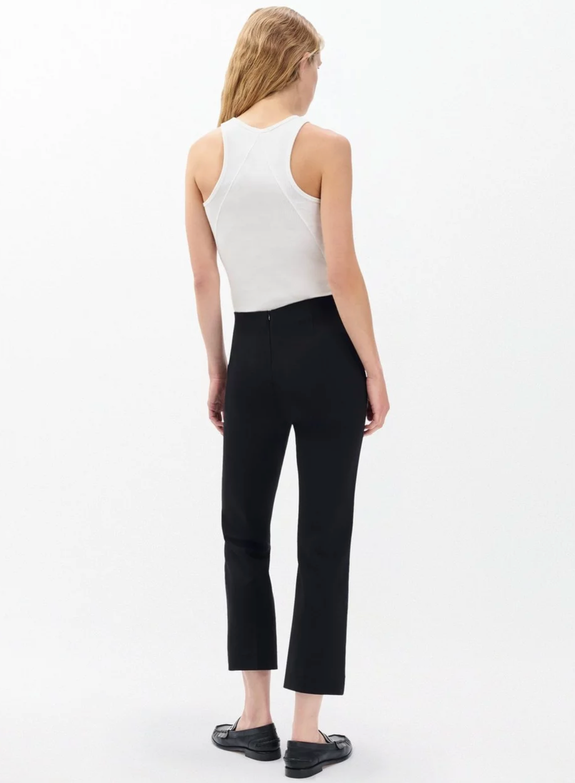 Irina Kick Flare Pants - Black