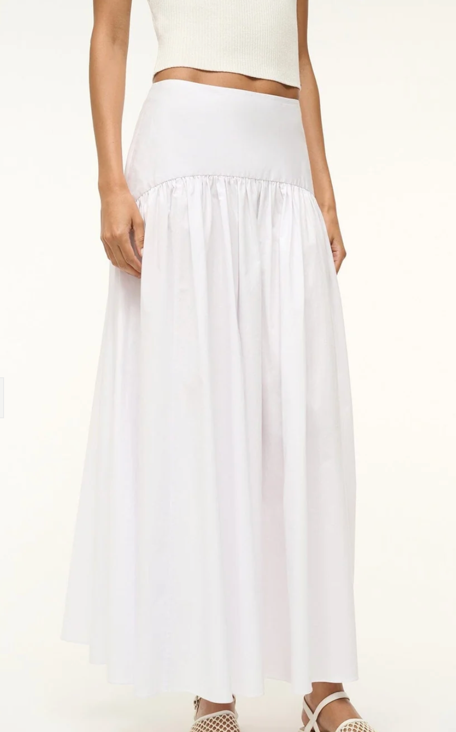 Staud Procida Skirt - White