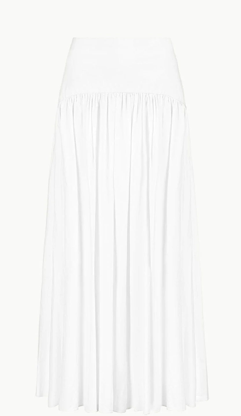 Staud Procida Skirt - White