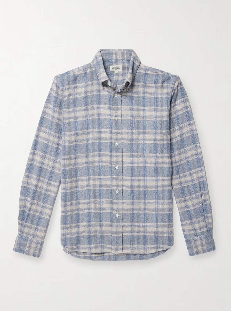 Hartford Woven Pitt Shirt - Sky