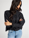 Mille Georgina Top in Black Poplin