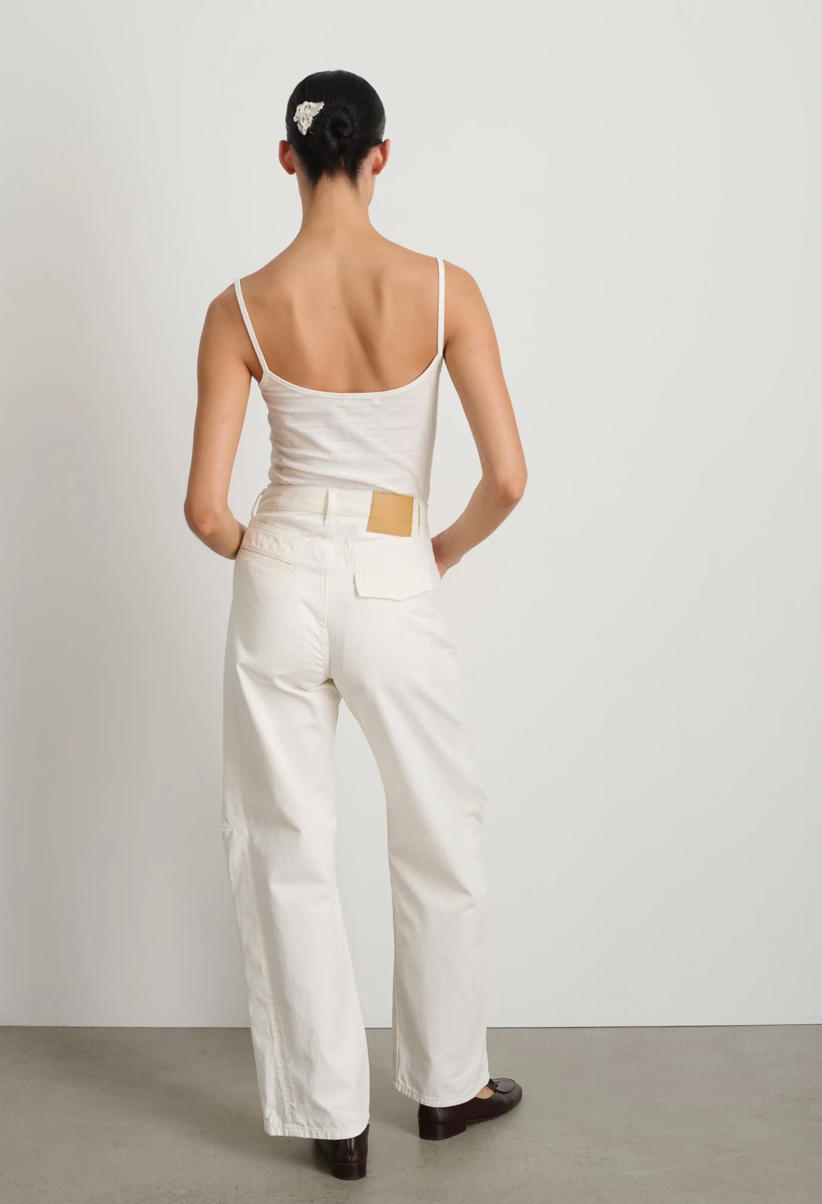 B Sides Lange Lasso Chino - Chalk