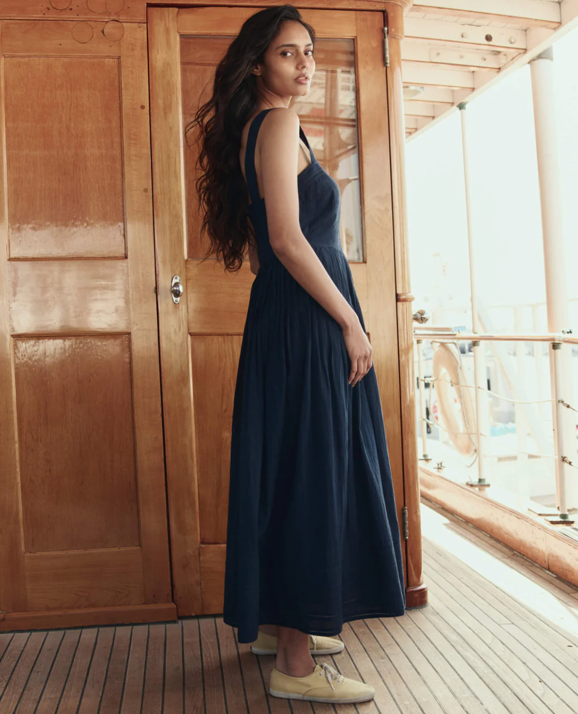 The Great The Day Break Dress - Navy