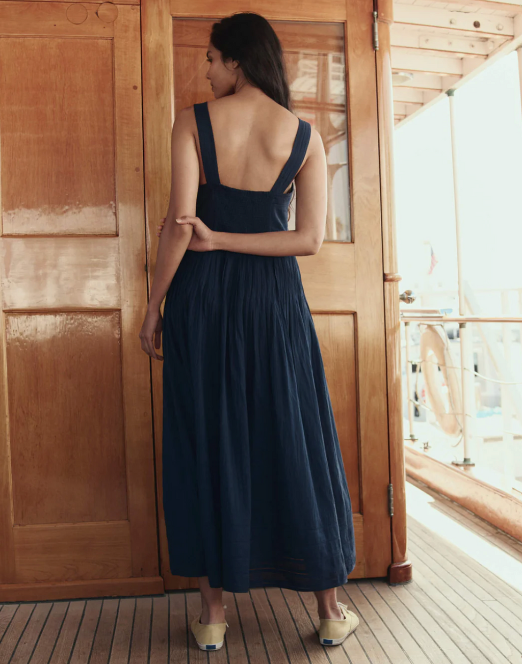 The Great The Day Break Dress - Navy
