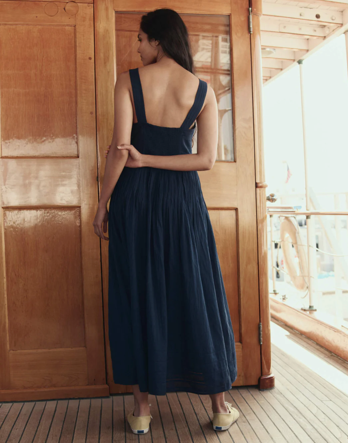 The Great The Day Break Dress - Navy