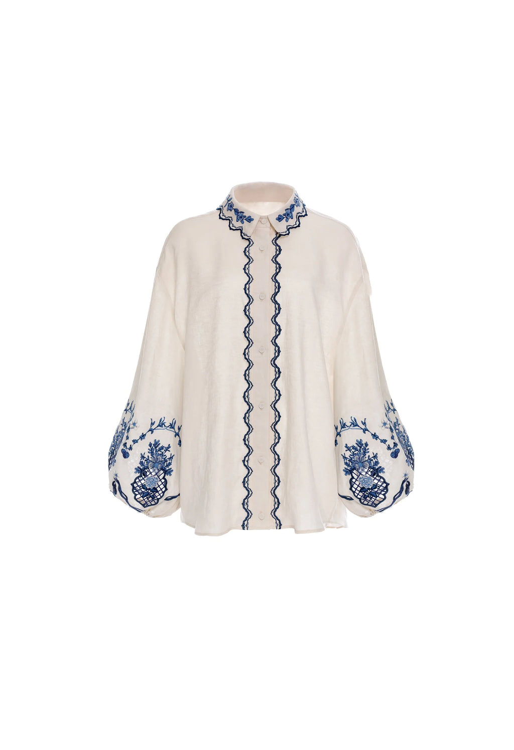Agua by Agua Bendita Abadia Wild Shirt