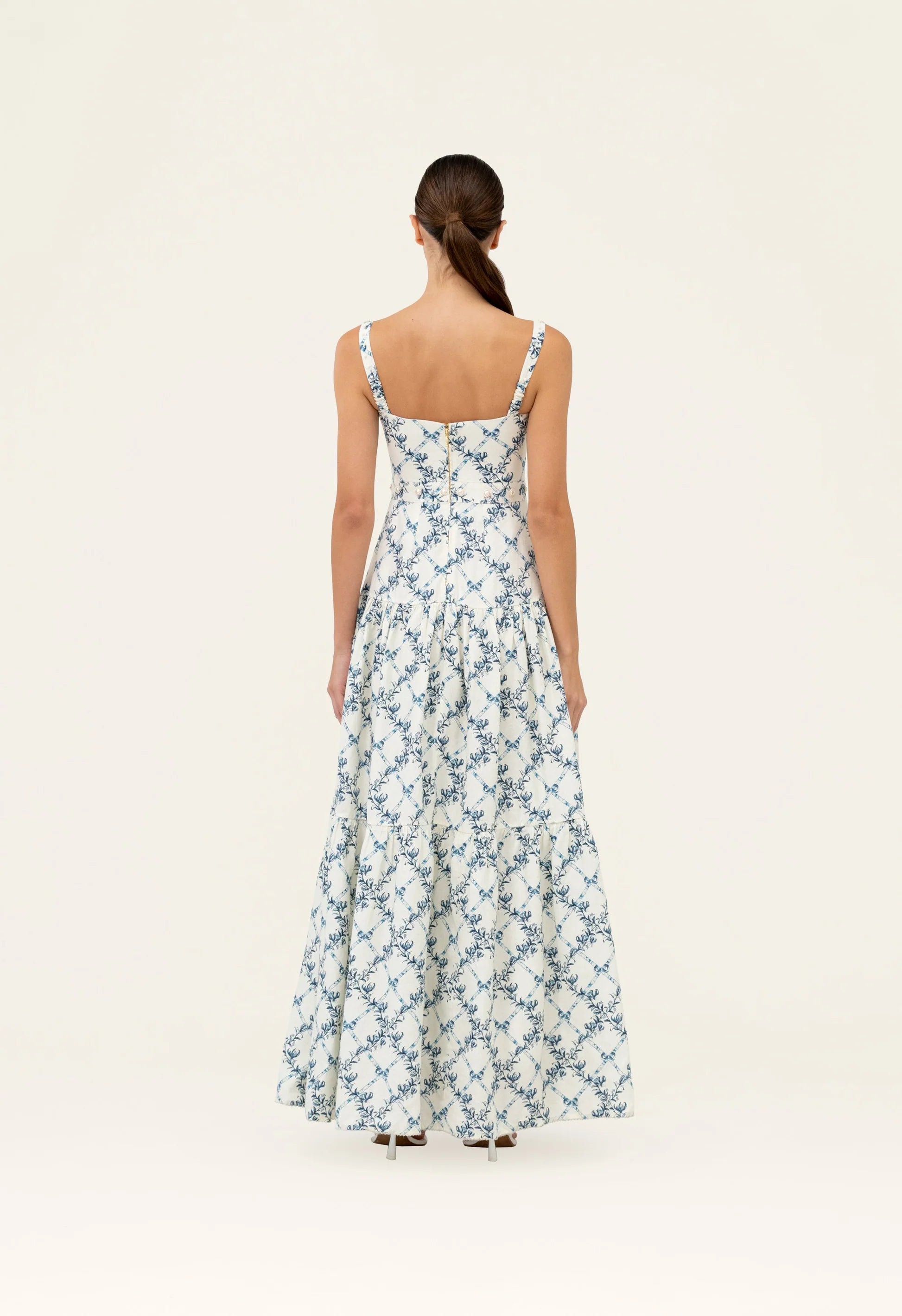 Agua by Agua Bendita Lima Gloriosa Maxi Dress