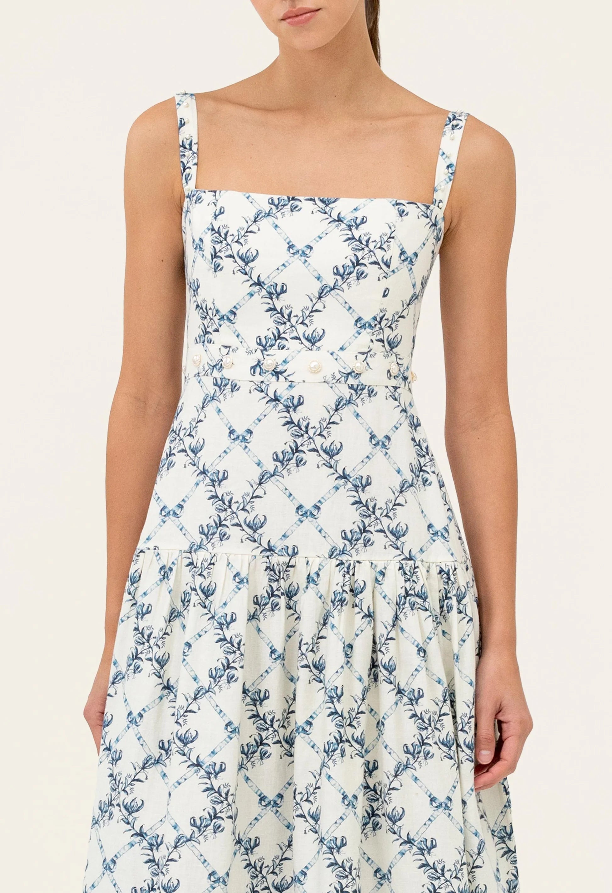Agua by Agua Bendita Lima Gloriosa Maxi Dress