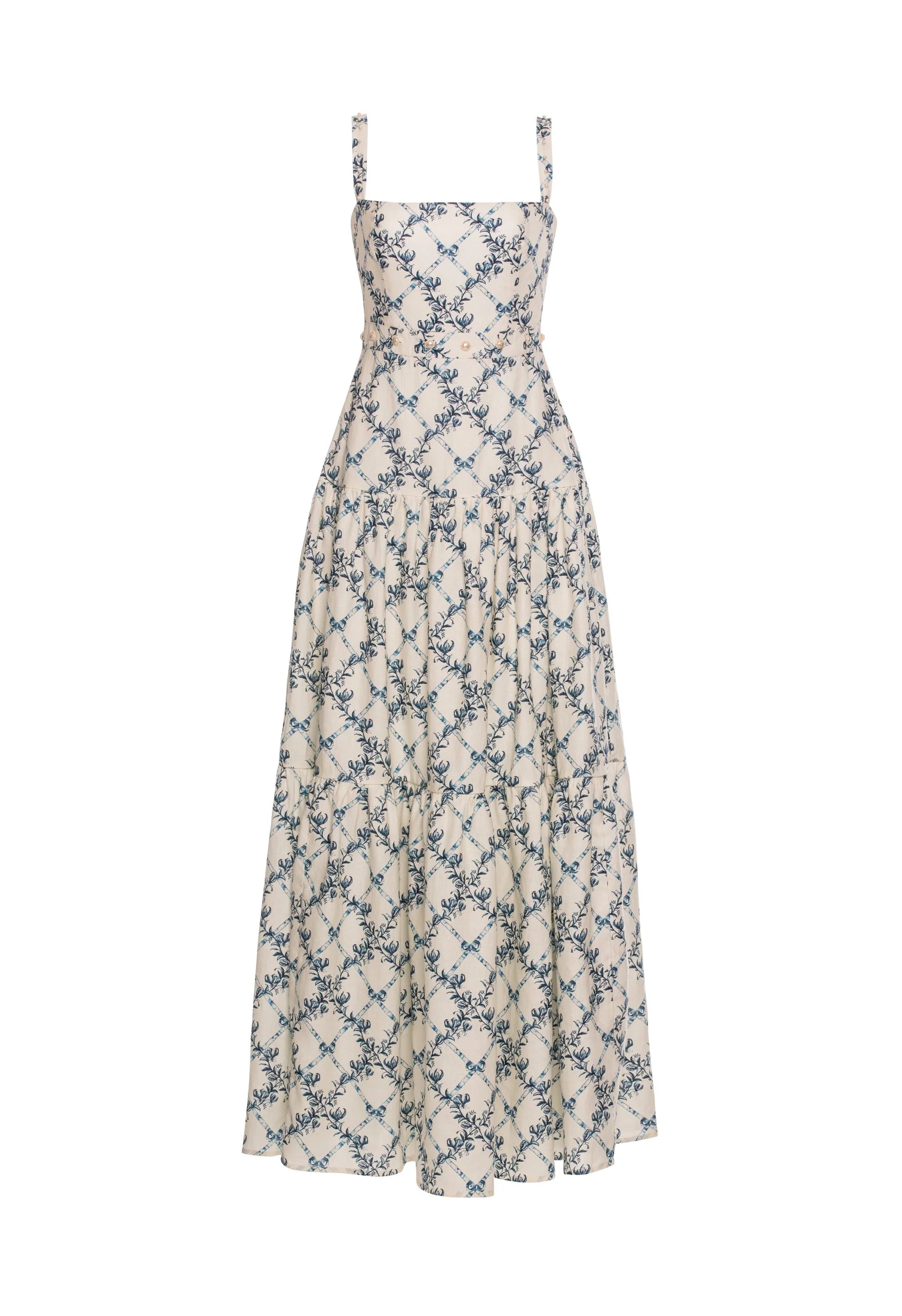 Agua by Agua Bendita Lima Gloriosa Maxi Dress