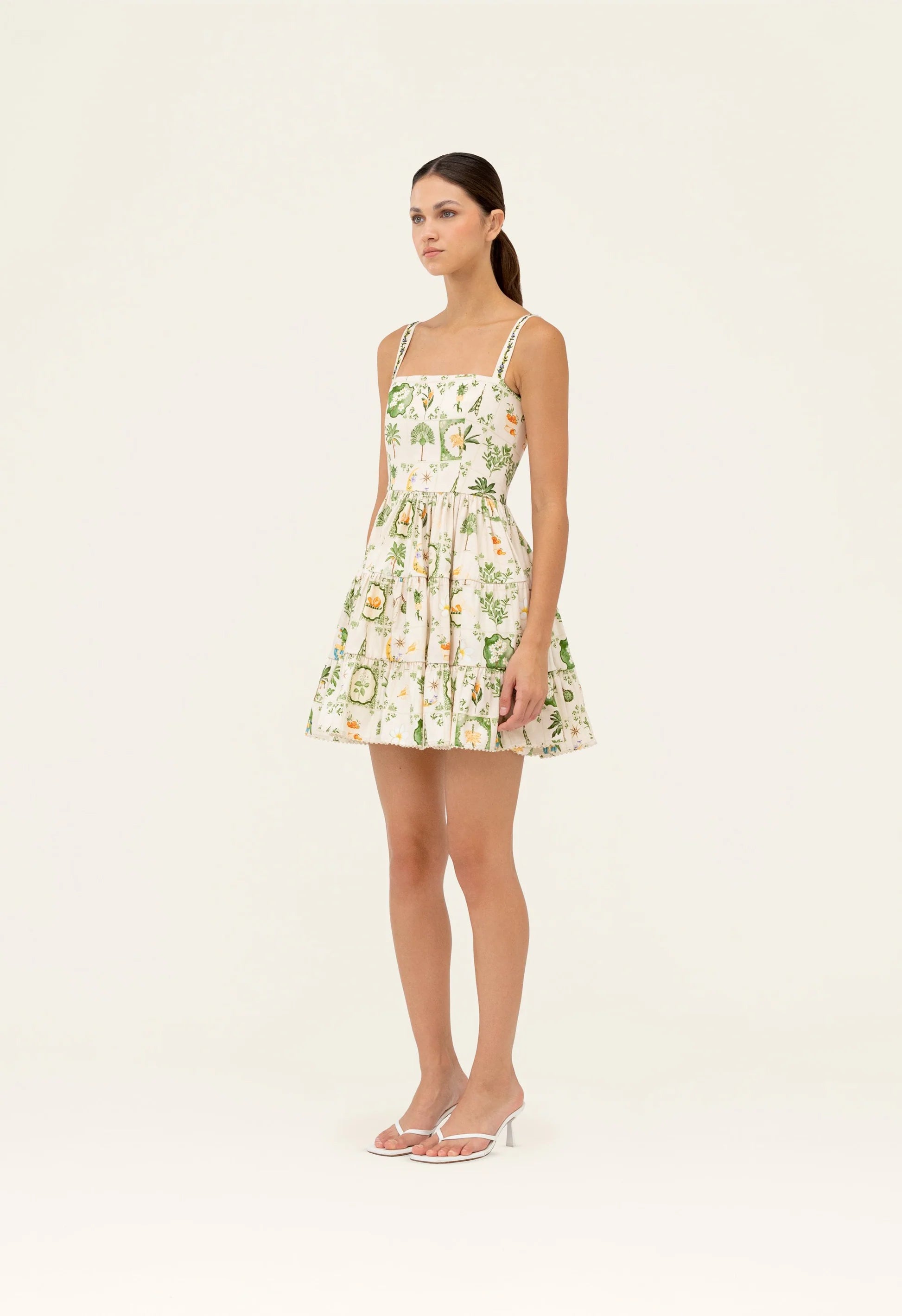 Agua by Agua Bendita Lima Wild Mini Dress