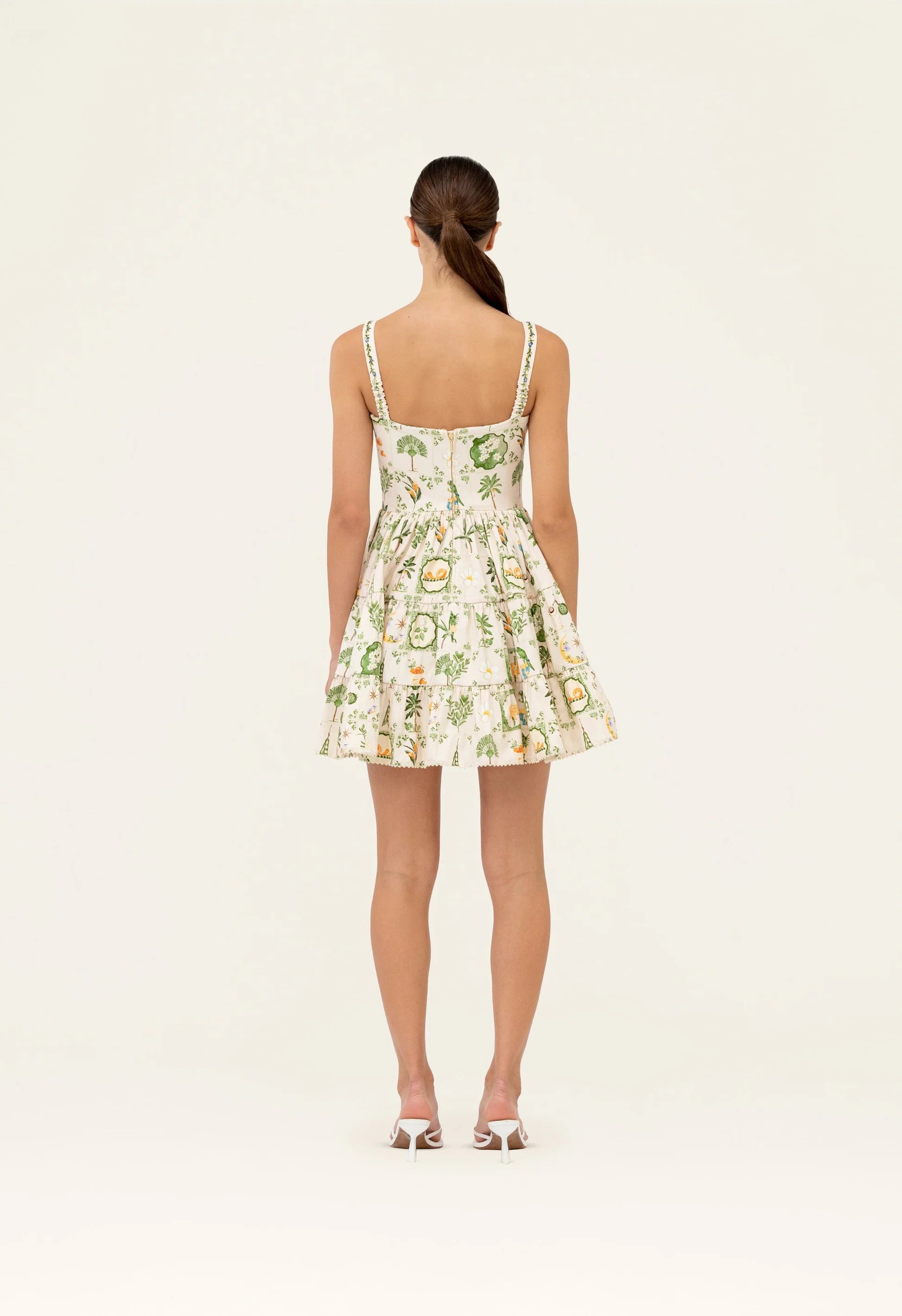 Agua by Agua Bendita Lima Wild Mini Dress