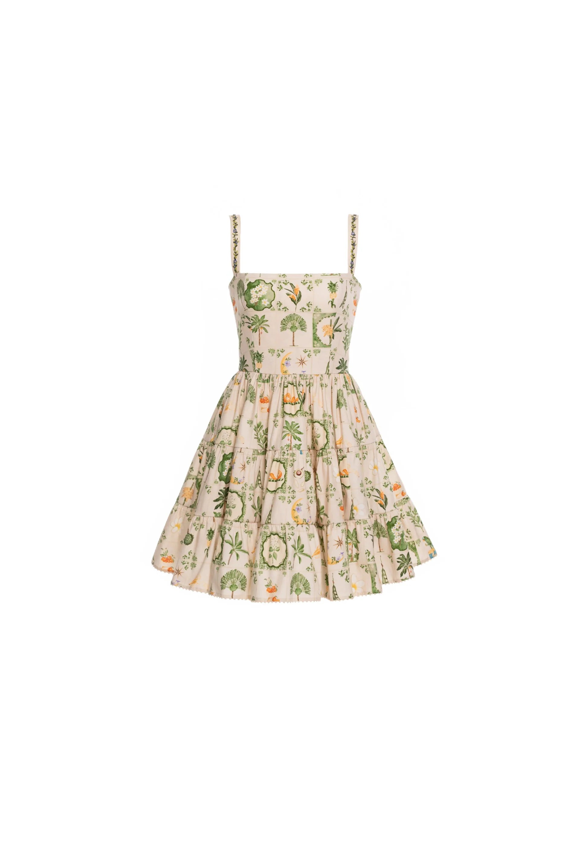 Agua by Agua Bendita Lima Wild Mini Dress