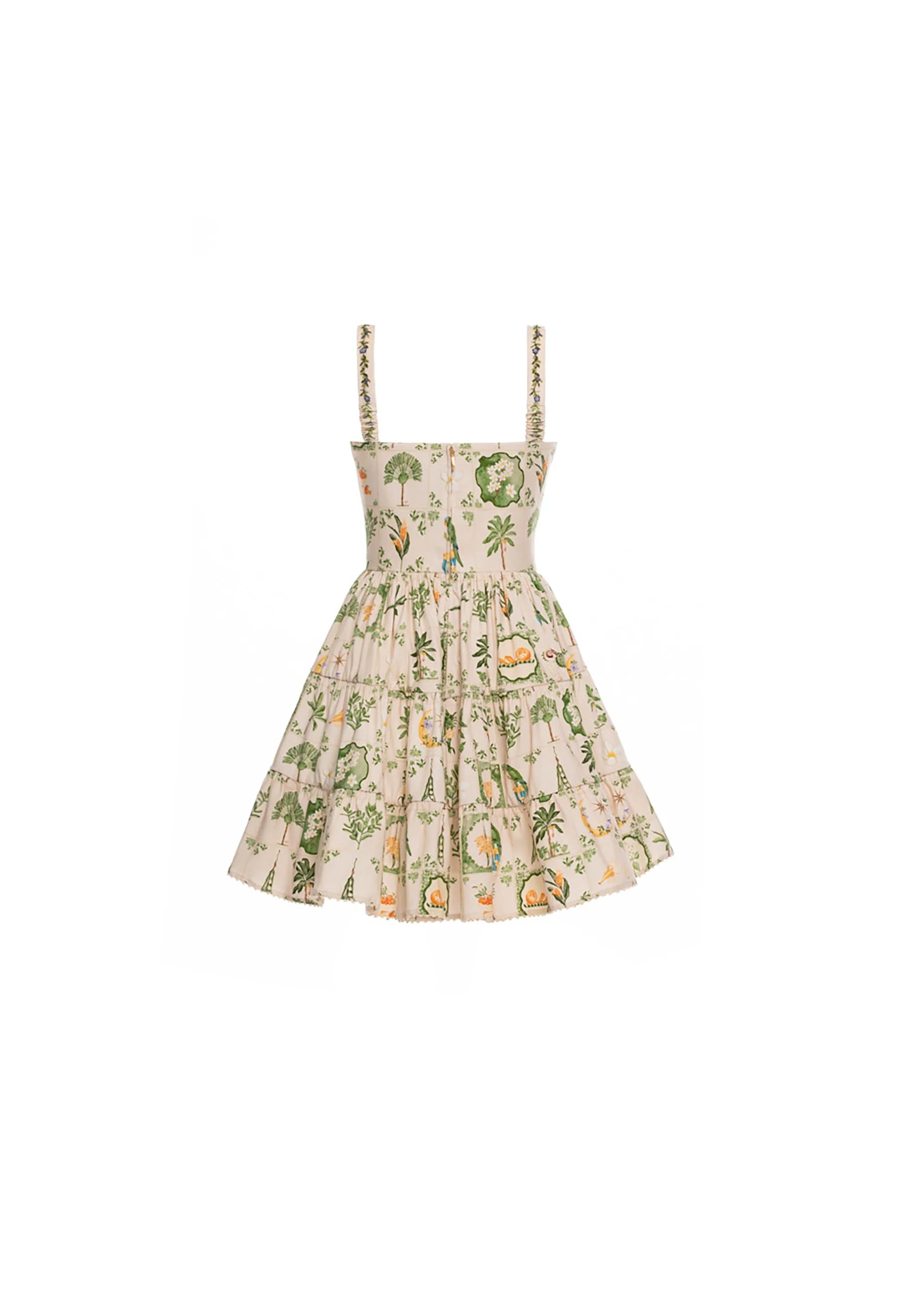 Agua by Agua Bendita Lima Wild Mini Dress