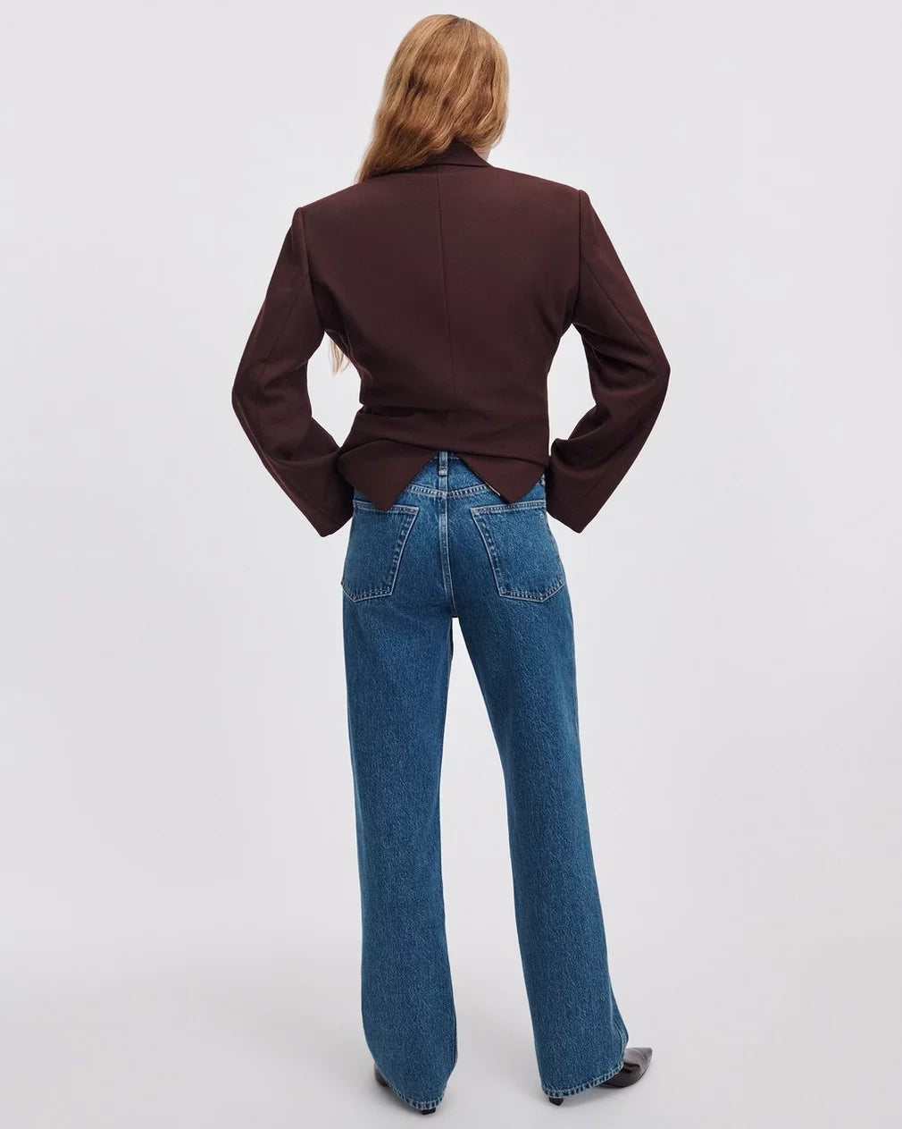 Rag & Bone Shea Relaxed Straight Jean High-Rise in Rigid Denim