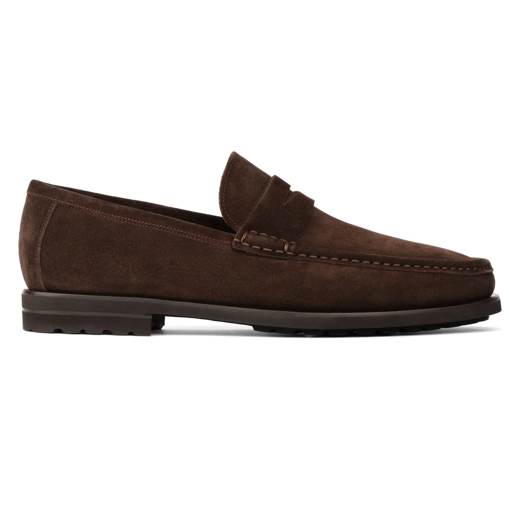 To Boot Belfast Dark Brown Suede Loafer