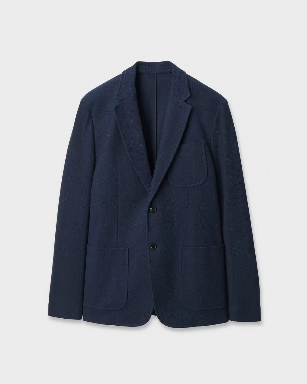 Rag & Bone Skeleton Cotton Piqué-Knit Blazer