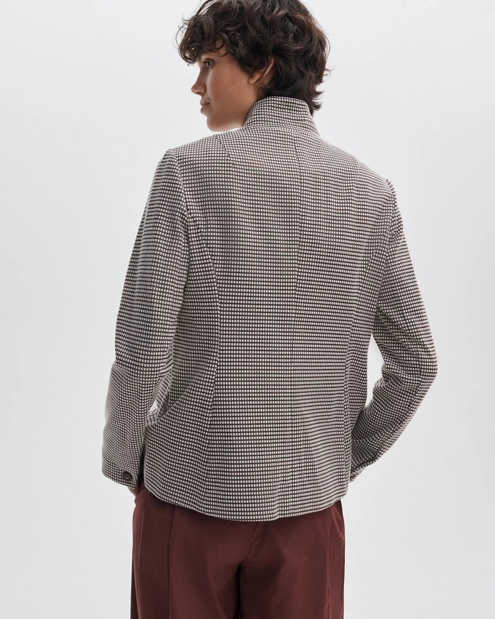 Rag & Bone Slade Italian Checked Blazer