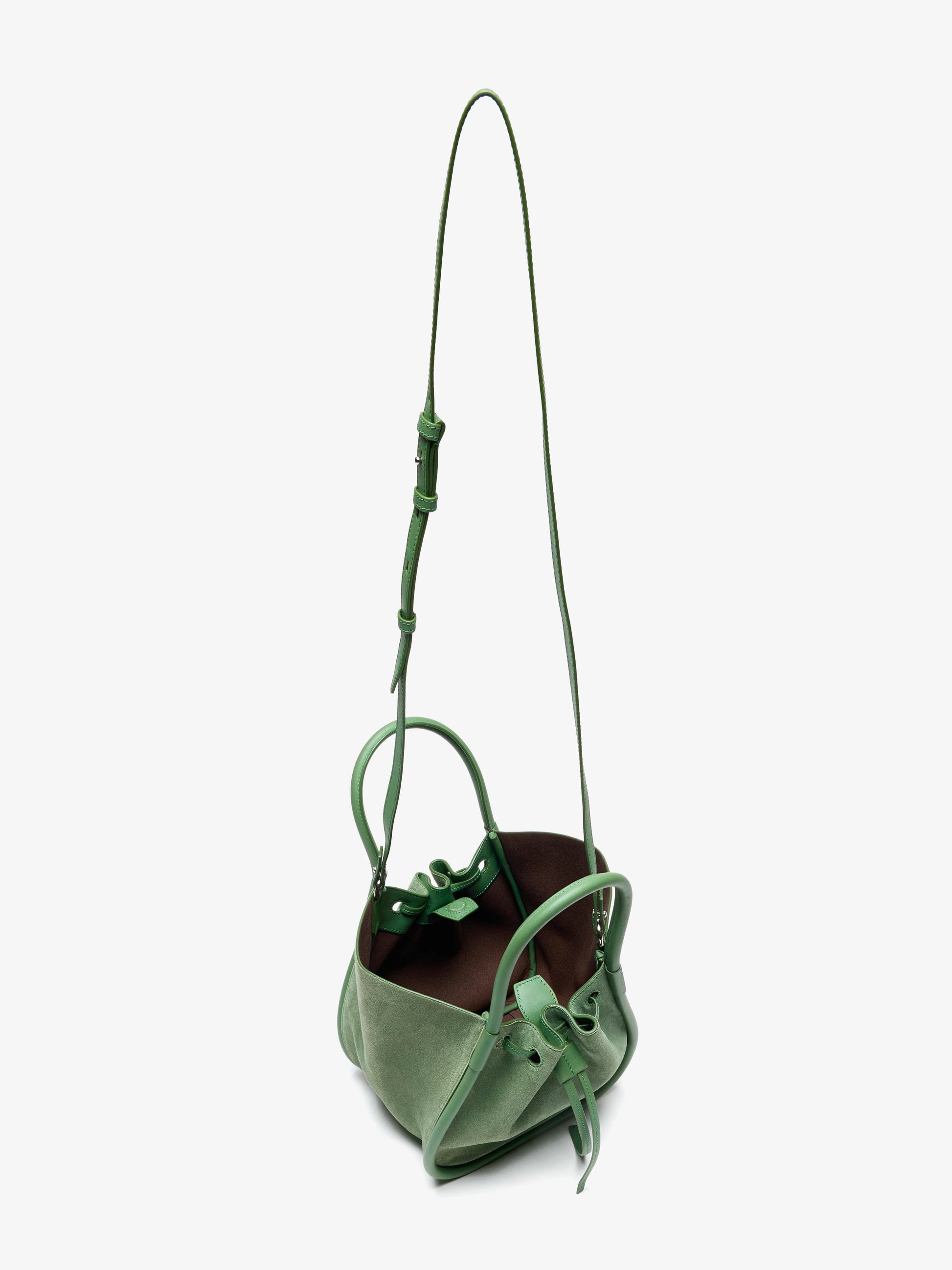 Proenza Schouler Small Ruched Tote in Soft Suede