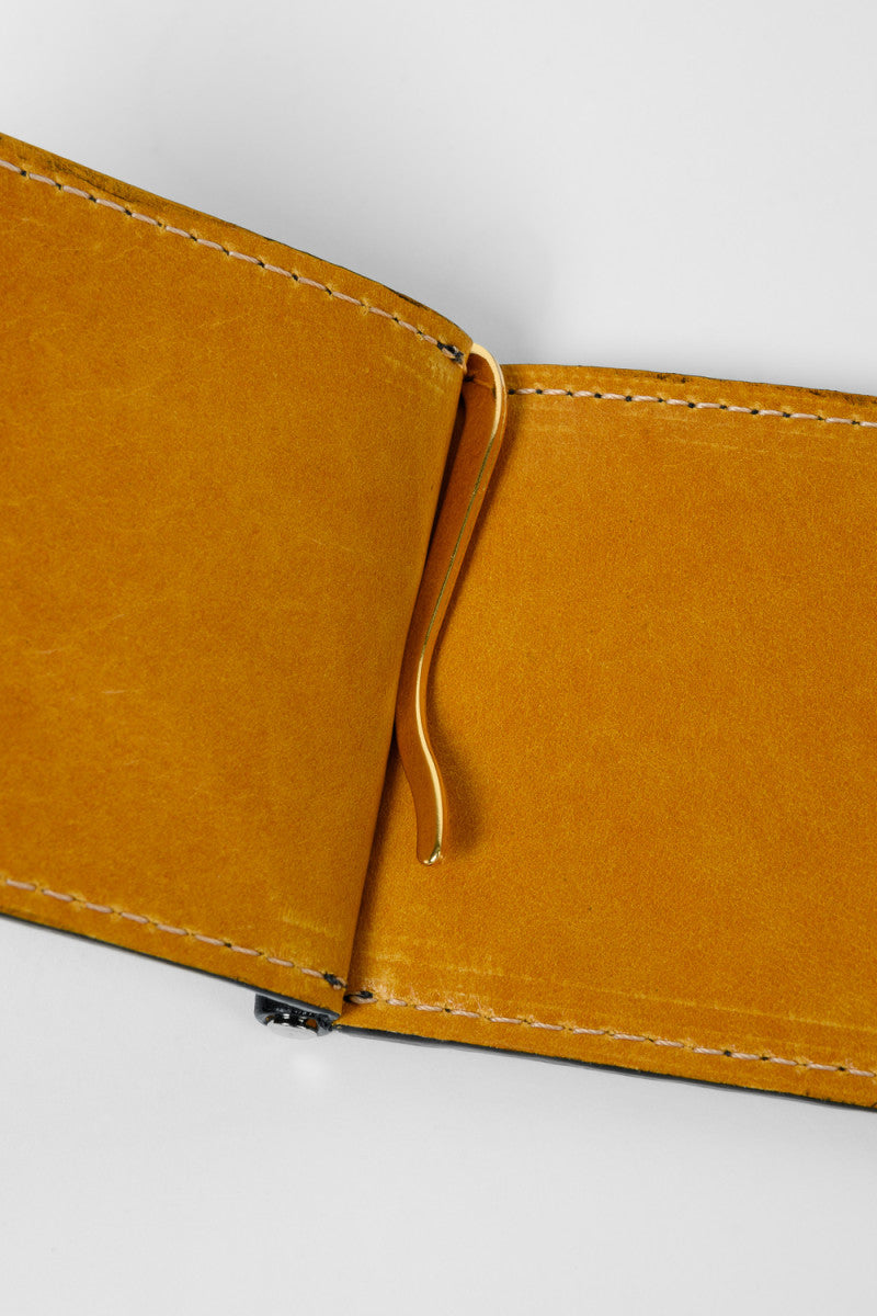 Moore & Giles Spring Wallet - Heirloom Black