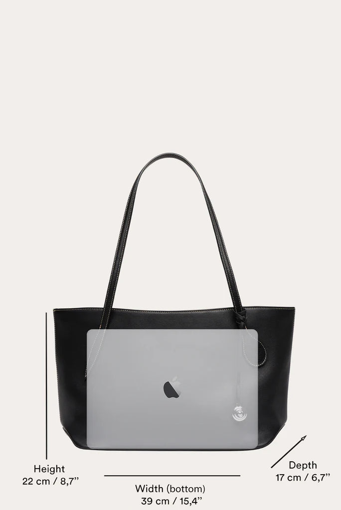 Liffner Sprout Tote Midi Black