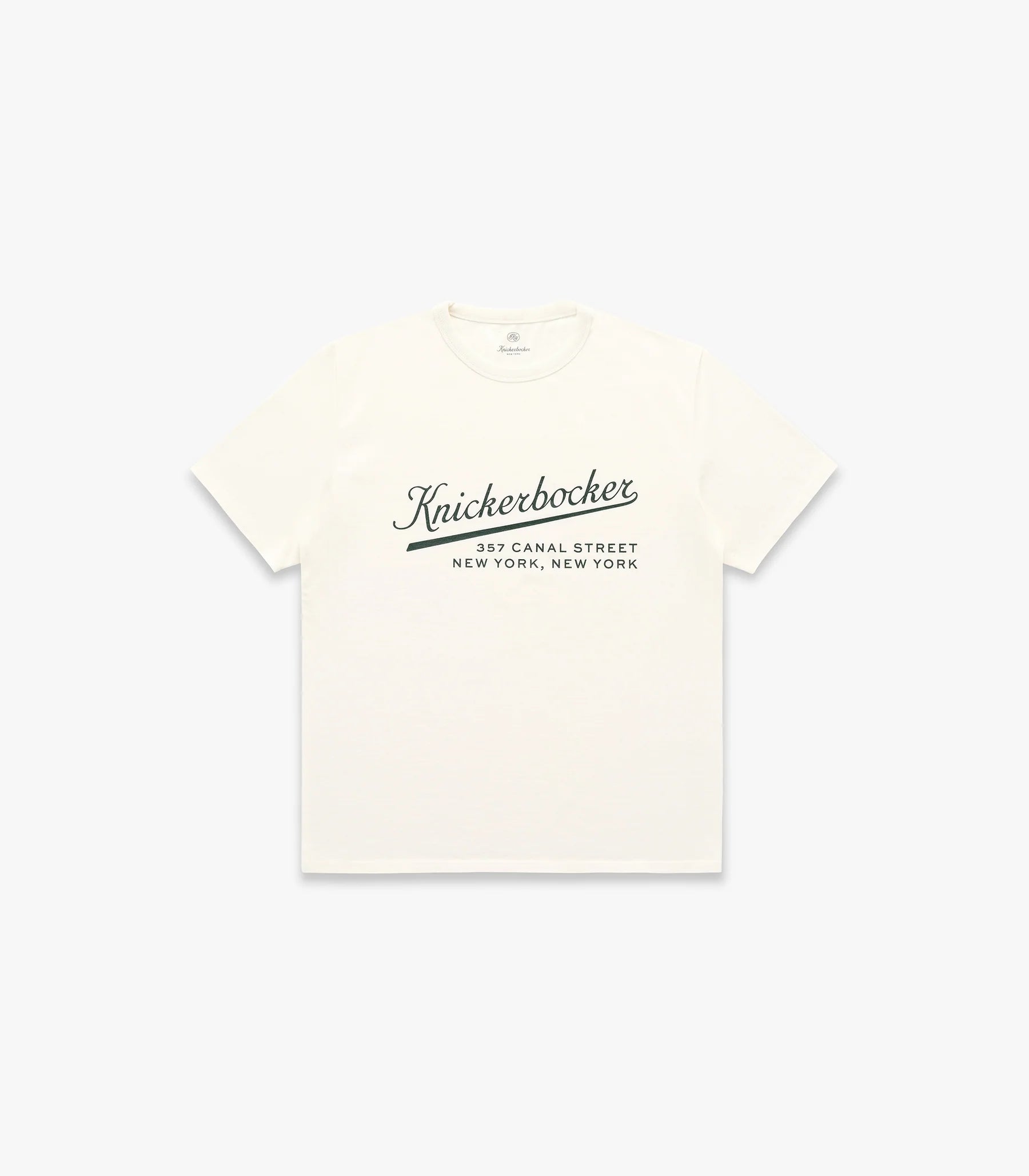 Knickerbocker Stadium Heavyweight T-Shirt - Milk