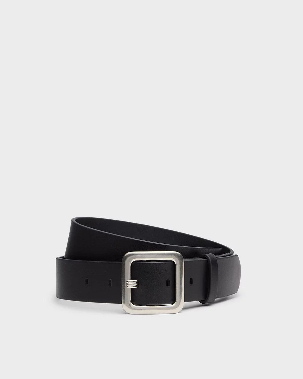 Rag and Bone Stanton Leather Belt - Black