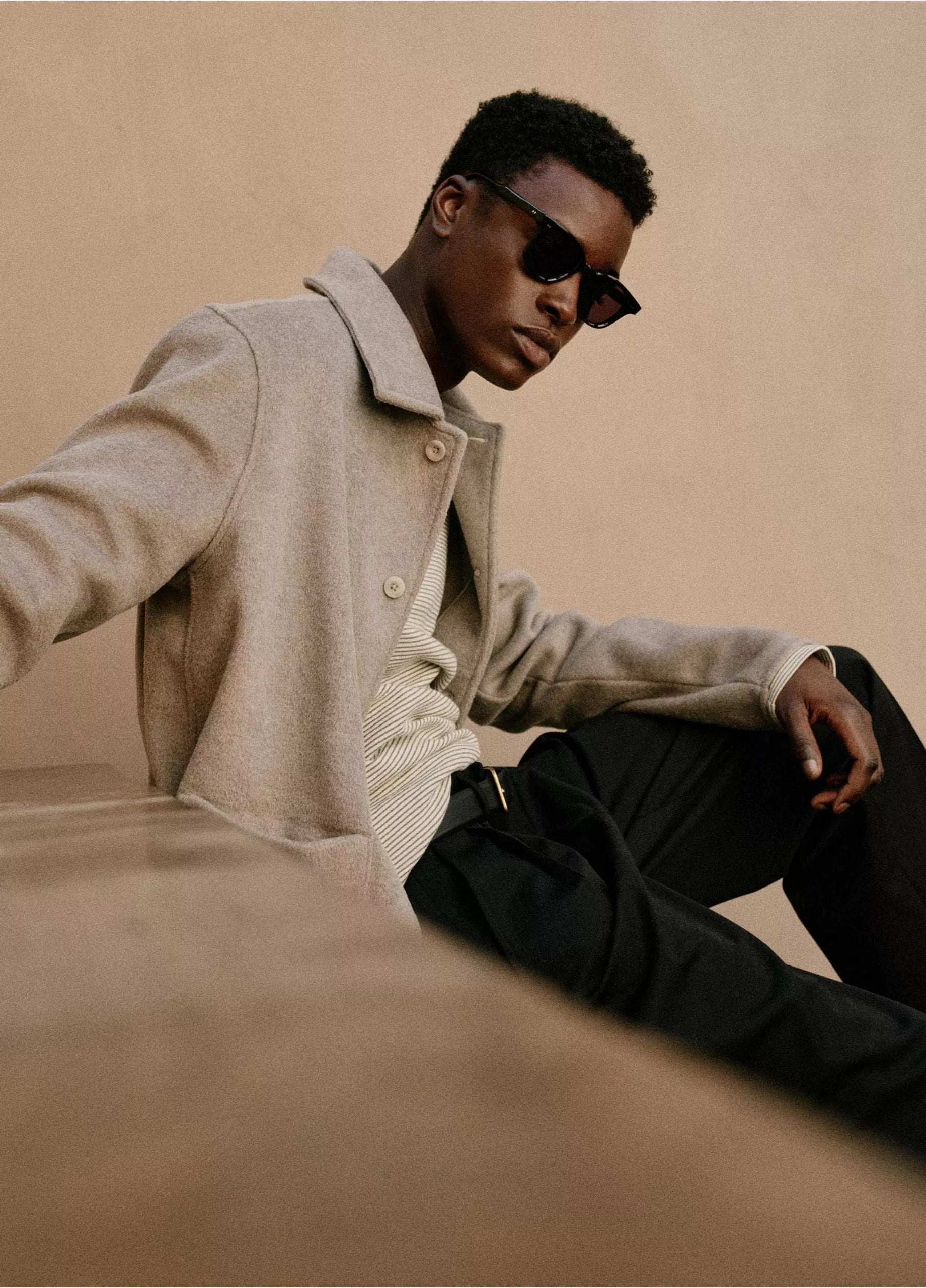 Vince Striped Double-Knit Pima Cotton Long-Sleeve T-Shirt - Meadowlark/Sycamore