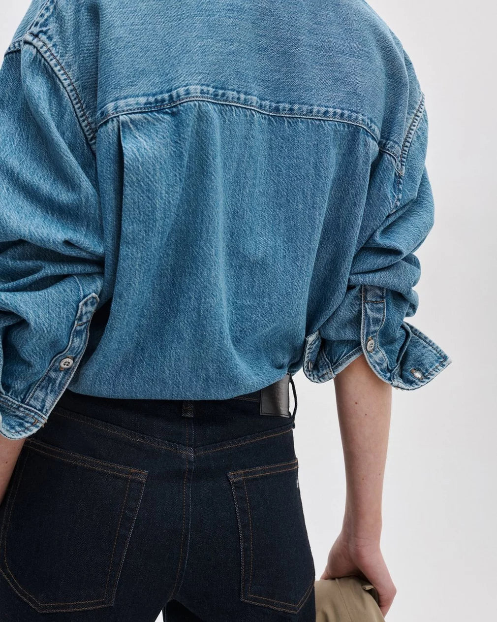 Rag & Bone Sutton Full Slim Cigarette - Dark Rinse