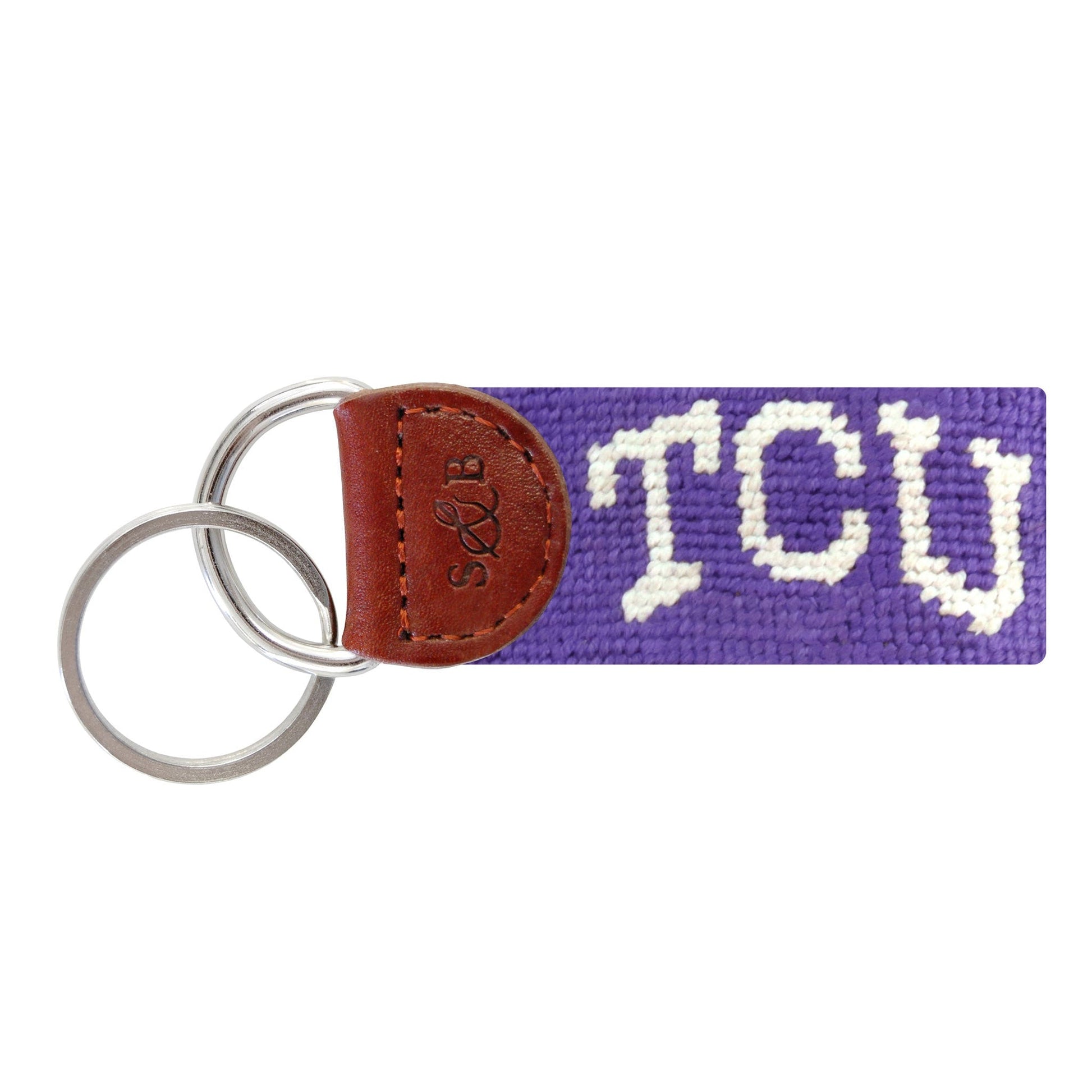 Smathers & Branson TCU Key Fob - Purple