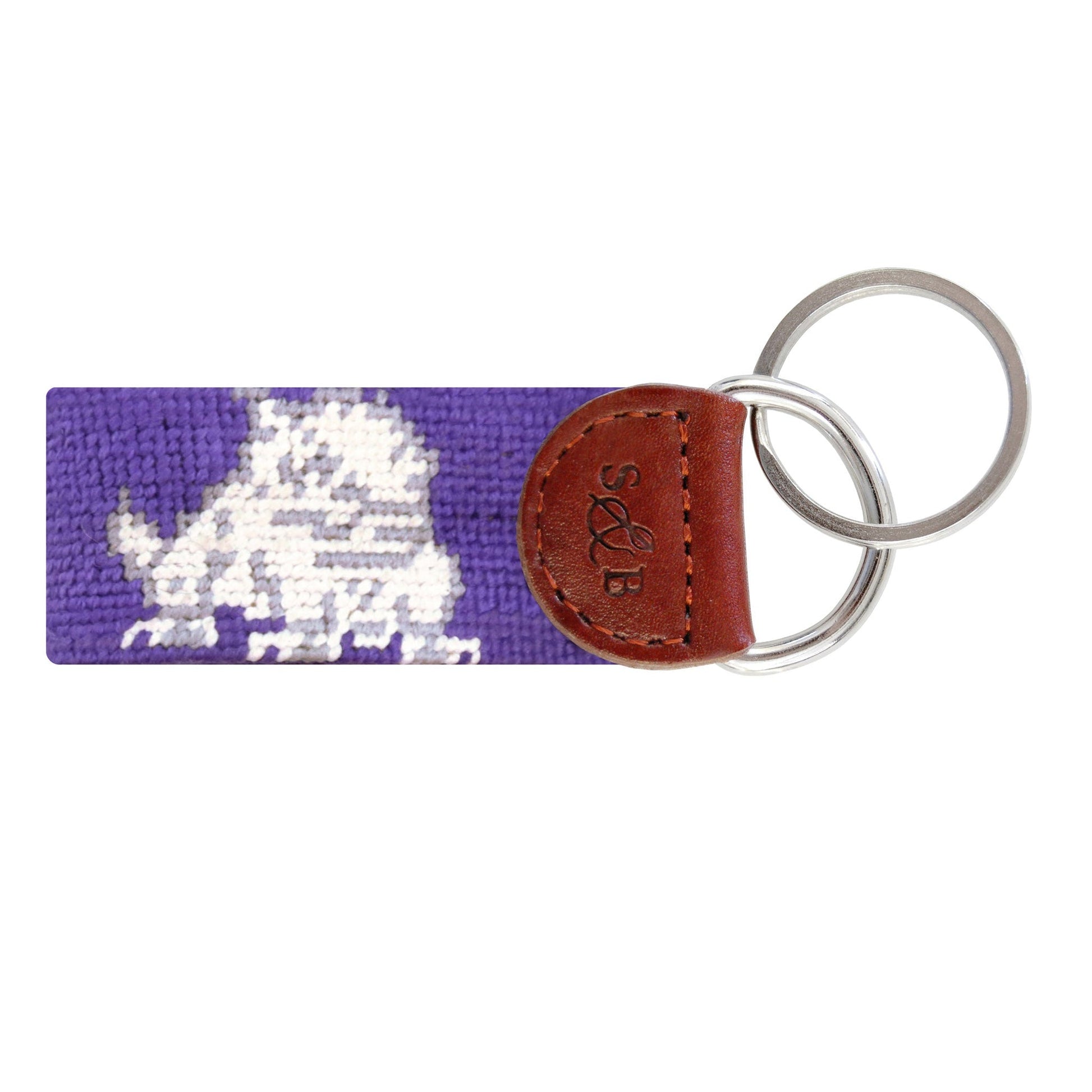 Smathers & Branson TCU Key Fob - Purple