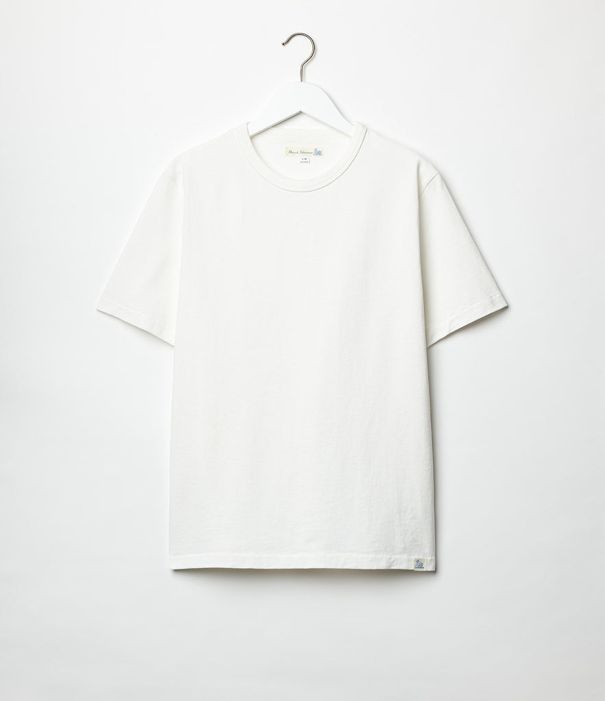 Merz b. Schwanen Organic Cotton T-shirt - White