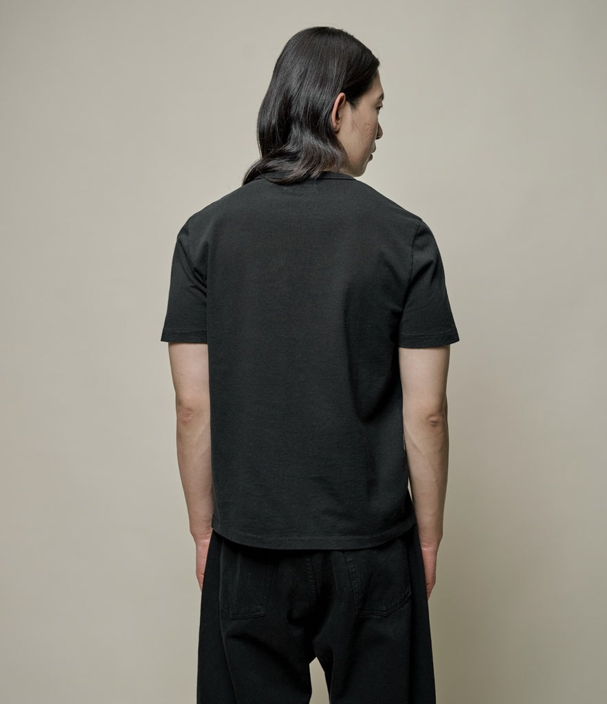 Merz b. Schwanen Organic Cotton T-shirt - Deep Black