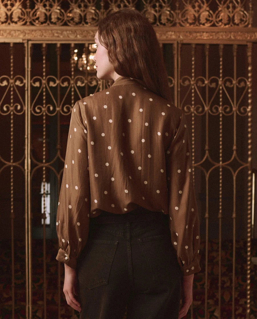 The Great Zenith Top - Copper Bubble Dot
