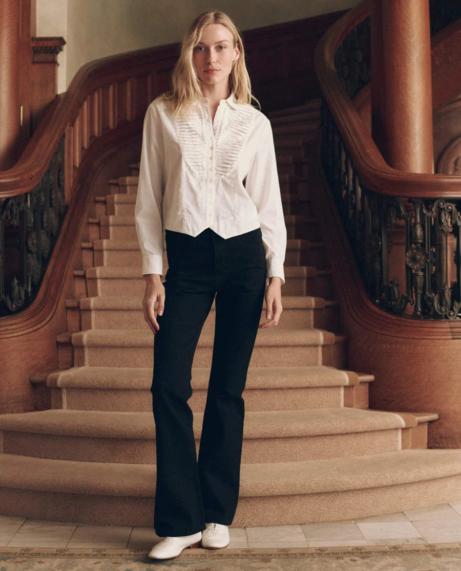 The Great Waistcoat Button Up - White