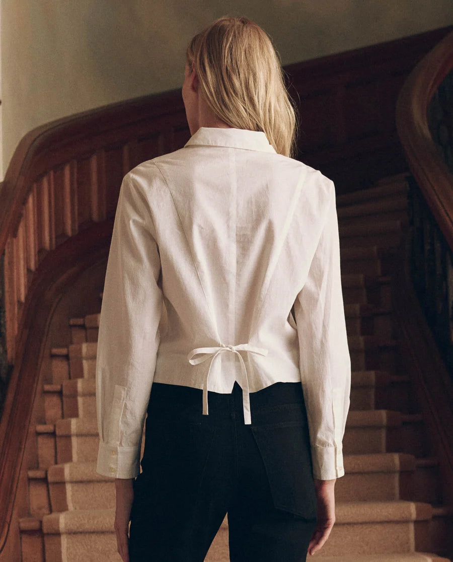 The Great Waistcoat Button Up - White