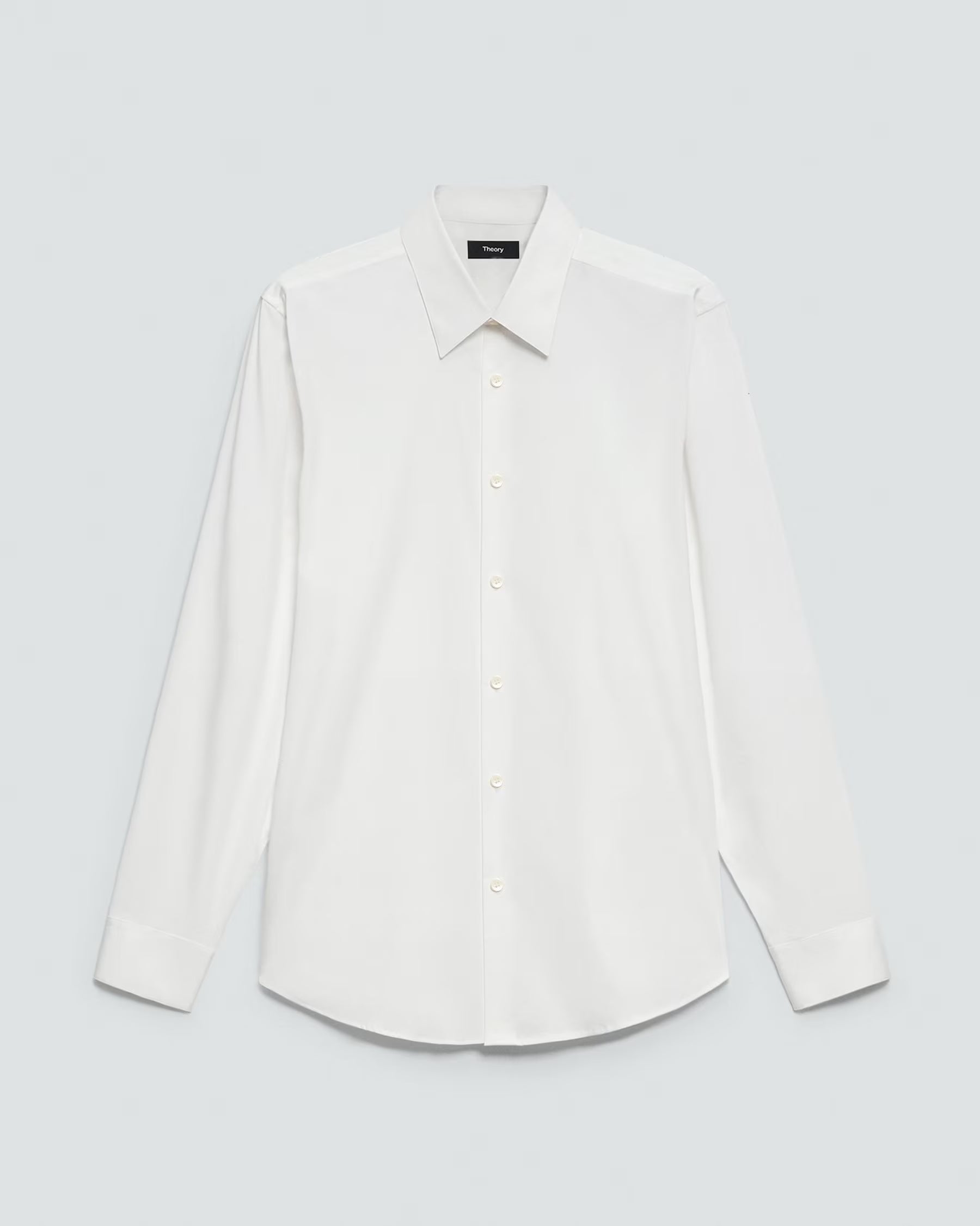 Theory Good Cotton Sylvain Shirt - White
