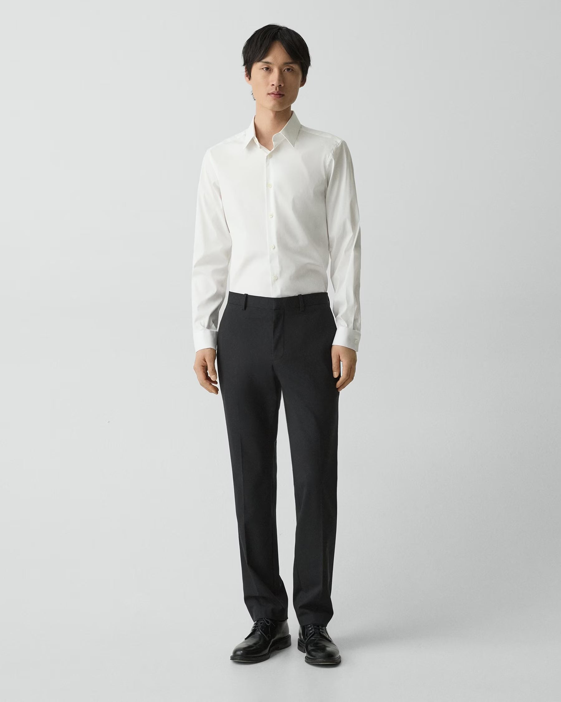 Theory Good Cotton Sylvain Shirt - White