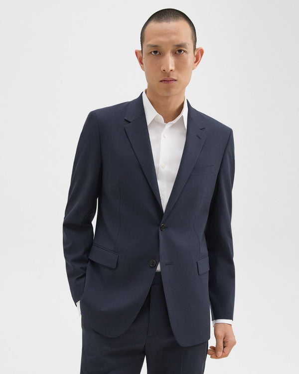 Theory Chambers Blazer in Stretch Wool - Navy