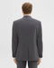 Theory Chambers Blazer in Stretch Wool - Medium Charcoal