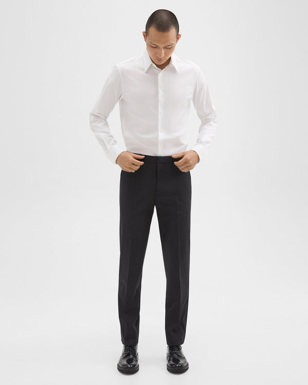 Theory Mayer Pant in Stretch Wool - Black