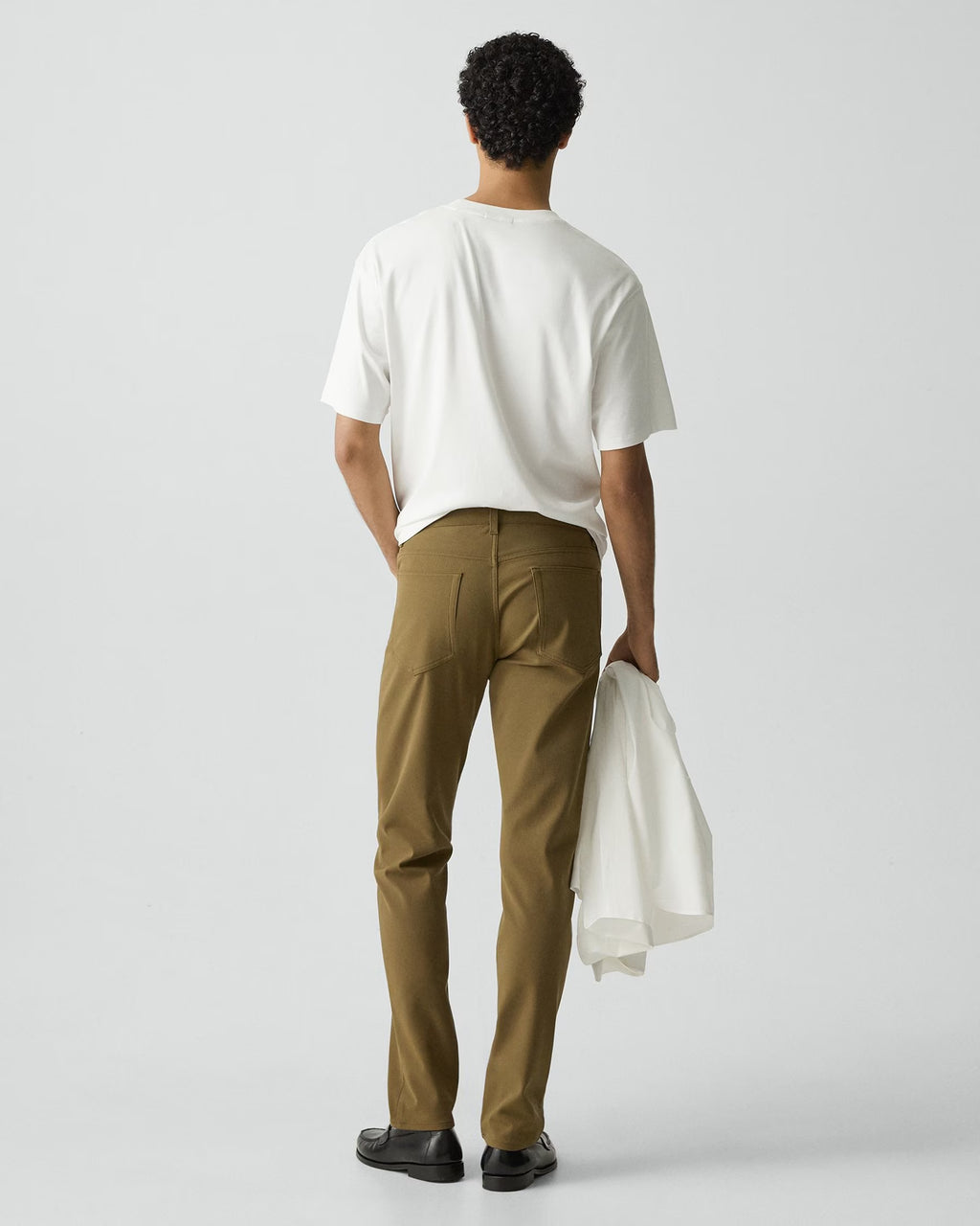 Theory Raffi 5-Pocket Pant in Neoteric Twill- Duffle