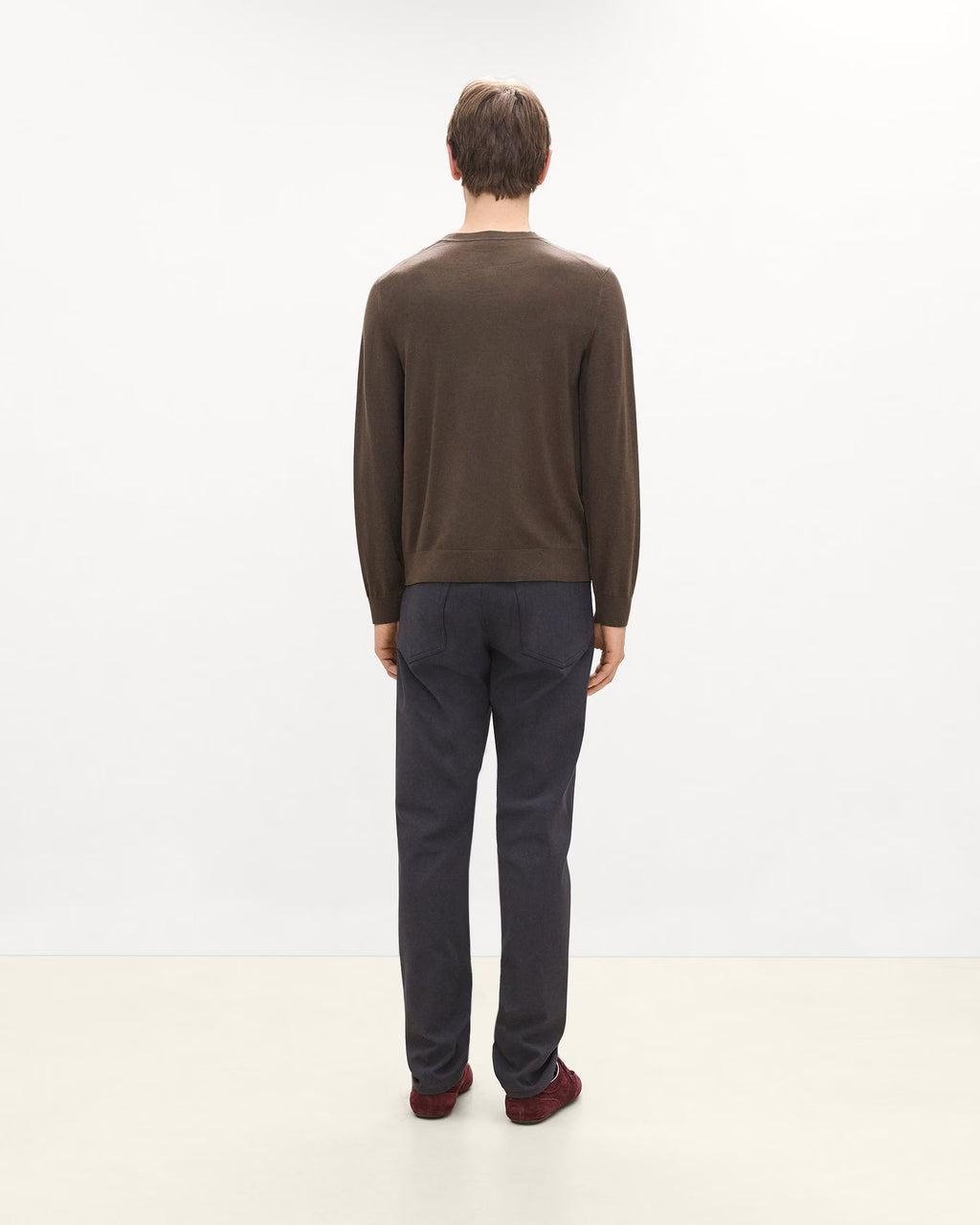 Theory Raffi 5-Pocket Pant in Neoteric Twill - Phantom Grey