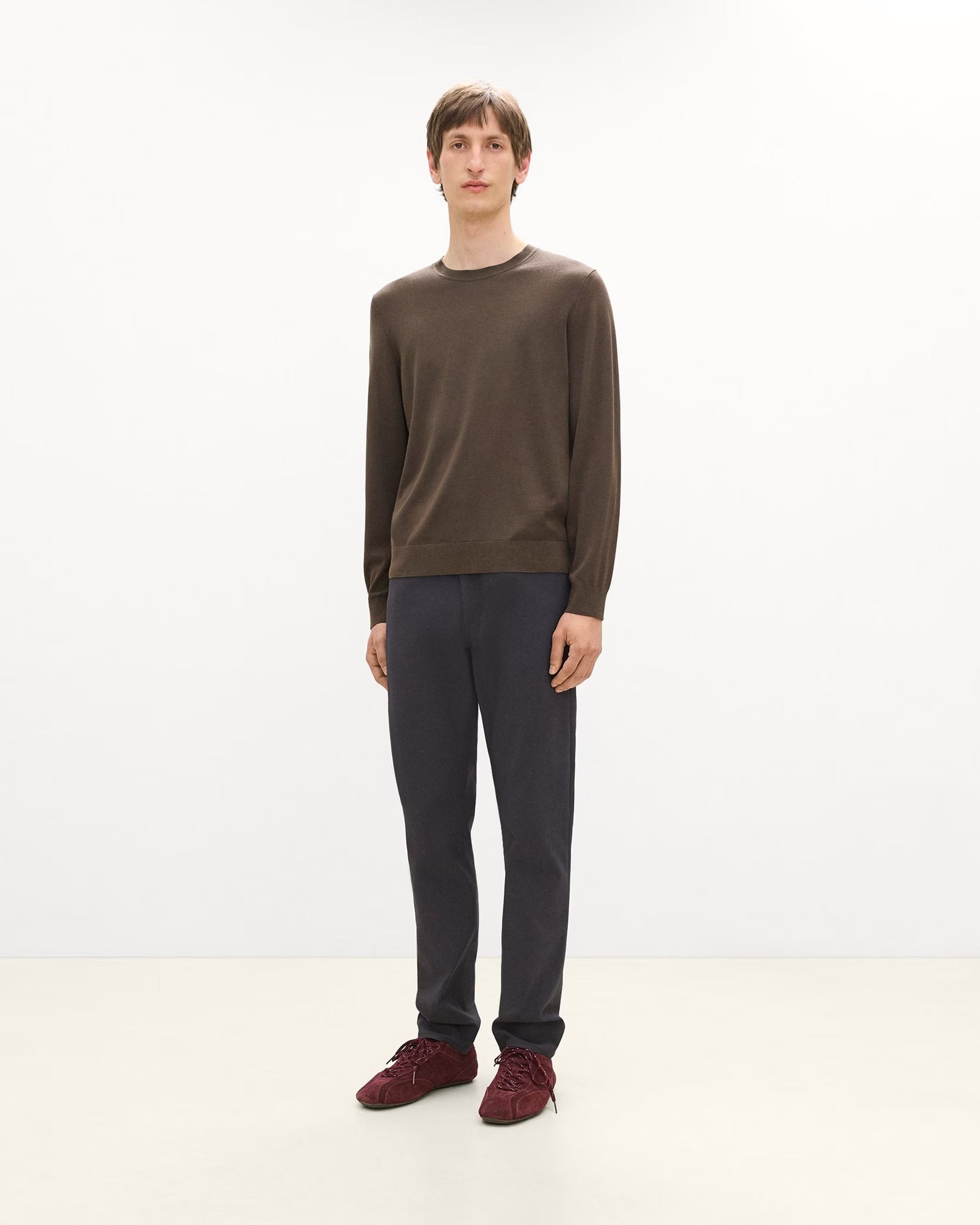 Theory Raffi 5-Pocket Pant in Neoteric Twill - Phantom Grey