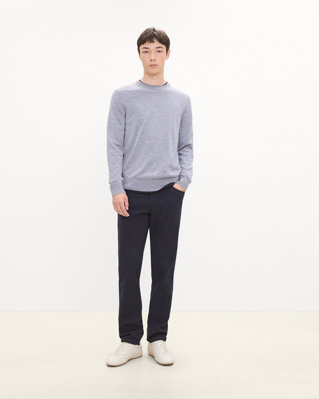 Theory Raffi 5-Pocket Pant in Neoteric Twill - Dark Navy