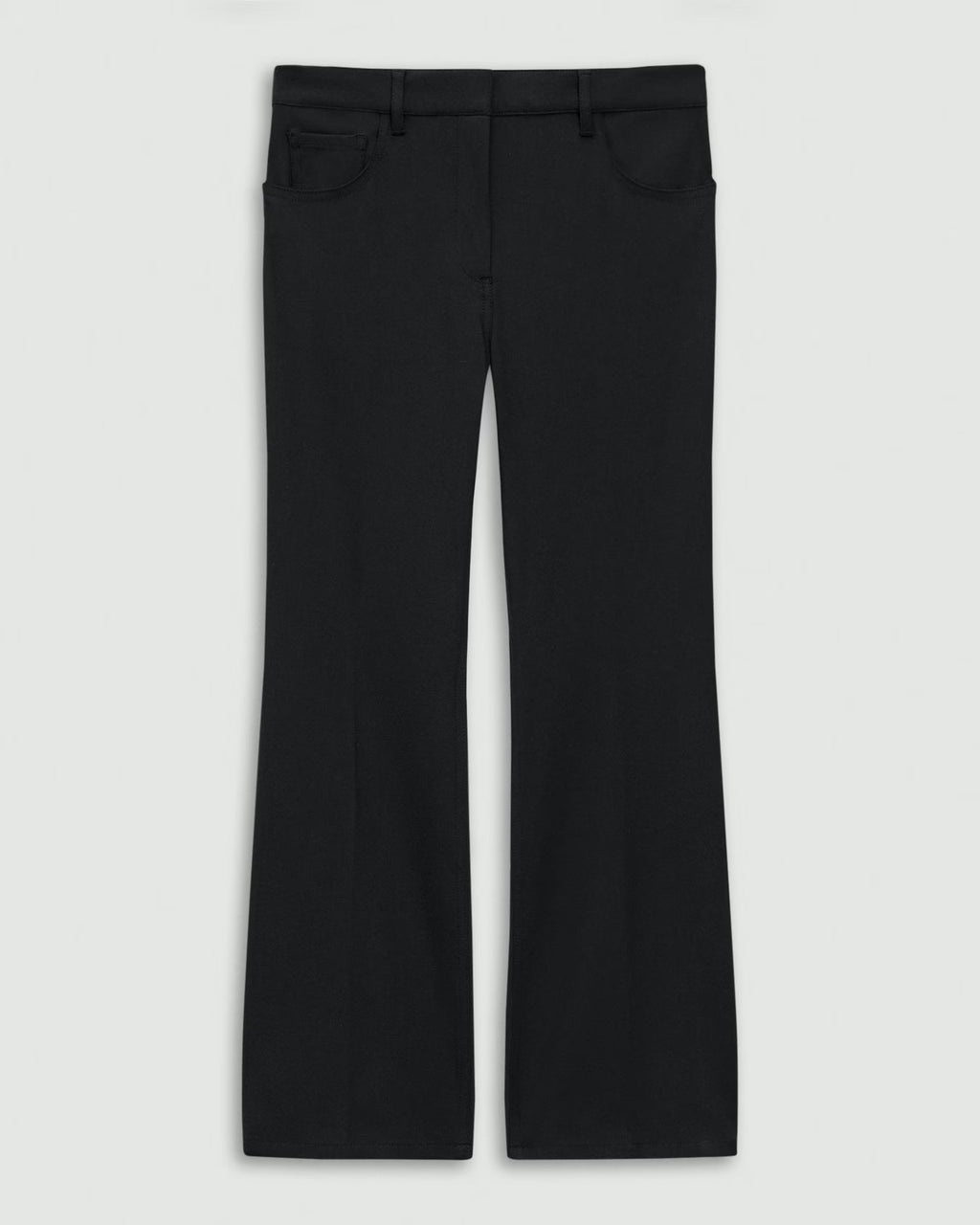 Theory 5-Pocket Kick Pant In Stretch Cotton- Black