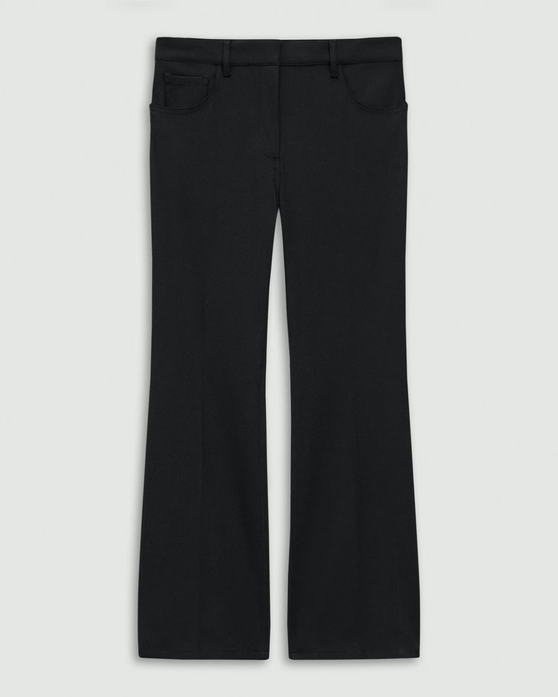 Theory 5-Pocket Kick Pant In Stretch Cotton- Black